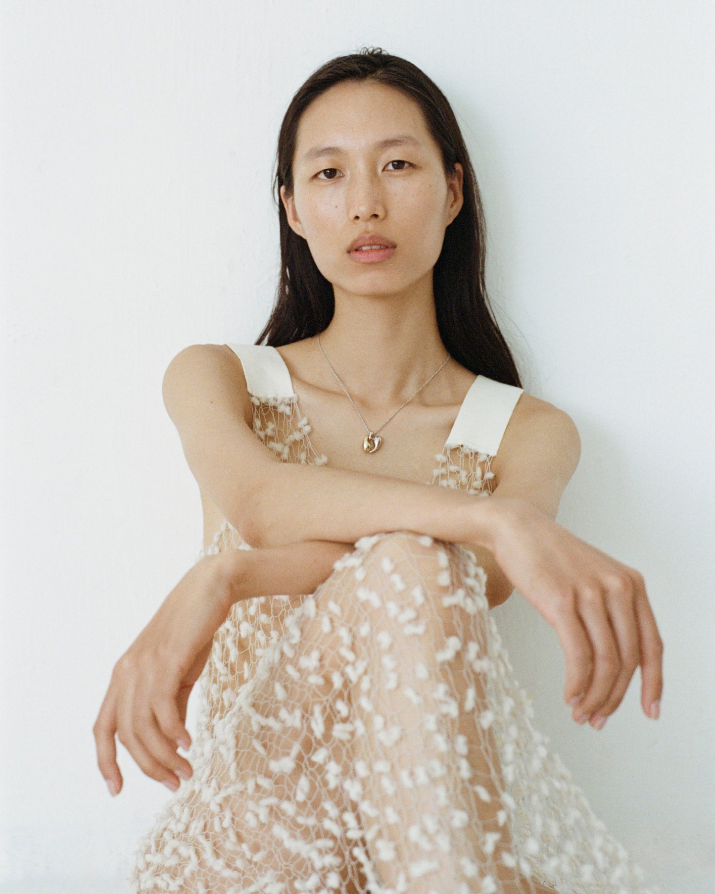 Herherlin | Waterdrop duo color Medium Necklace