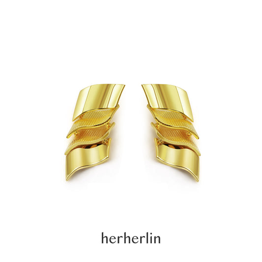 Herherlin | Armor Ripple Earings