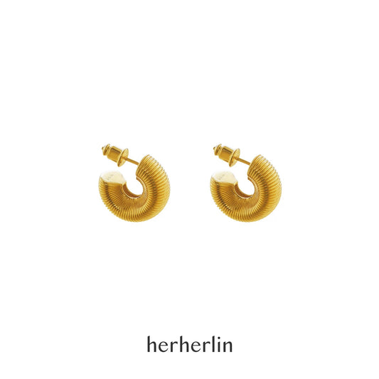 Herherlin | Wave Earring | Plain