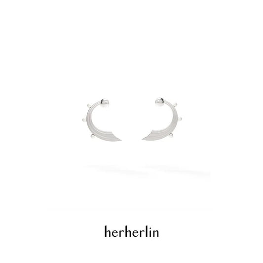 Herherlin | Mini Wave Hook Earring