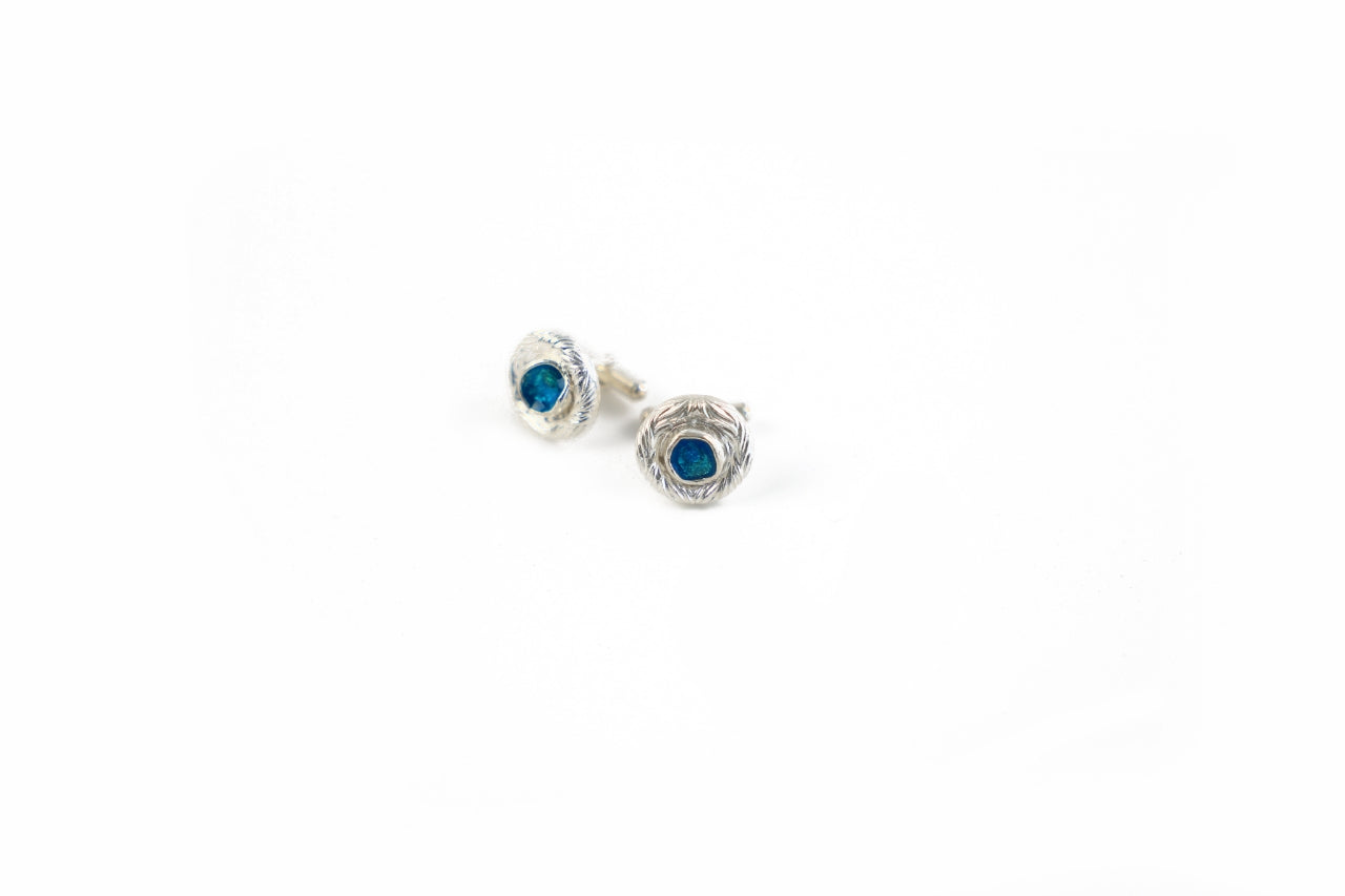 Hyalos | Uncharted Seas Ripple Cufflinks