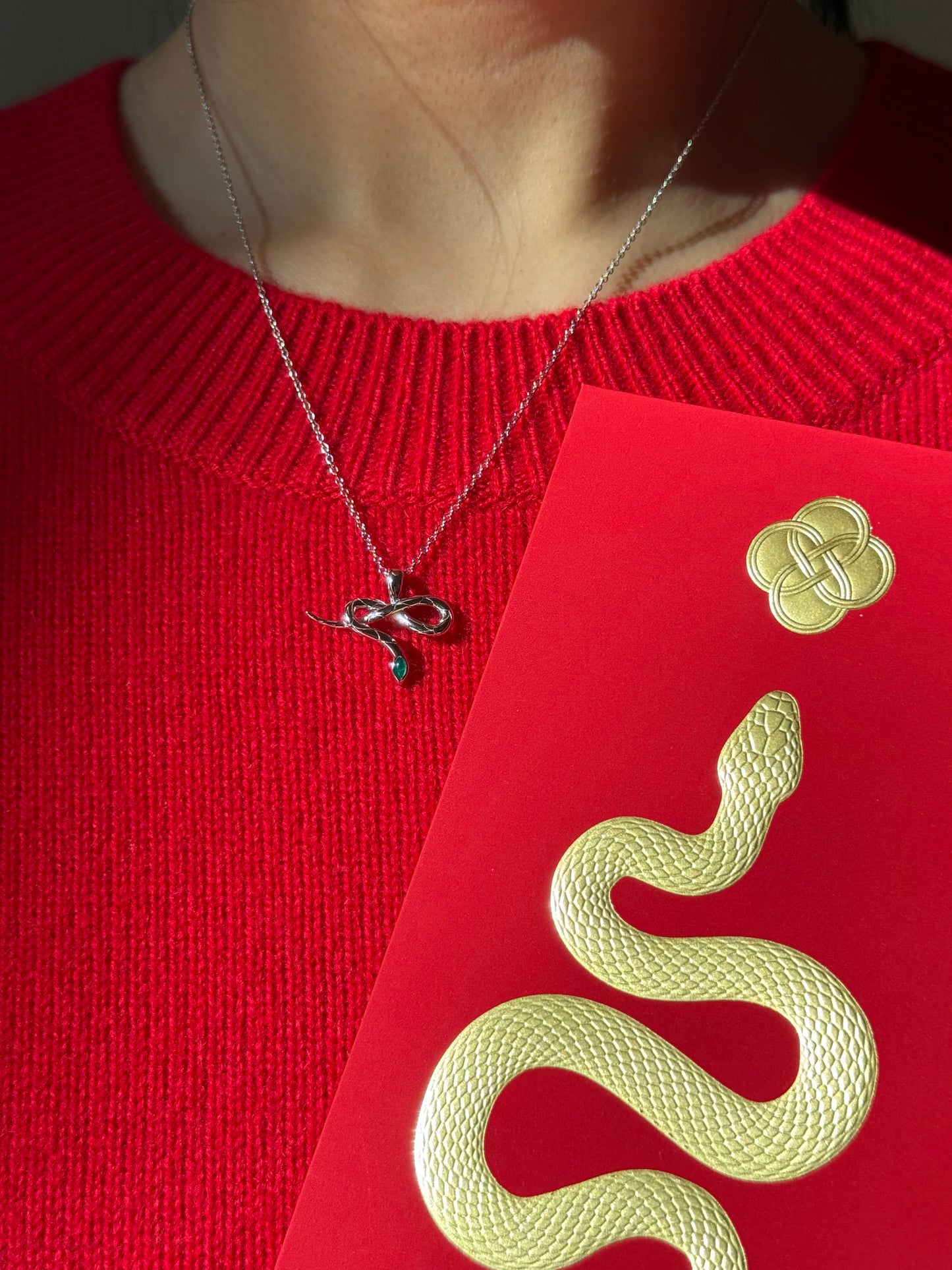 Seree | Year of the Snake II — Limited edition pendant necklace