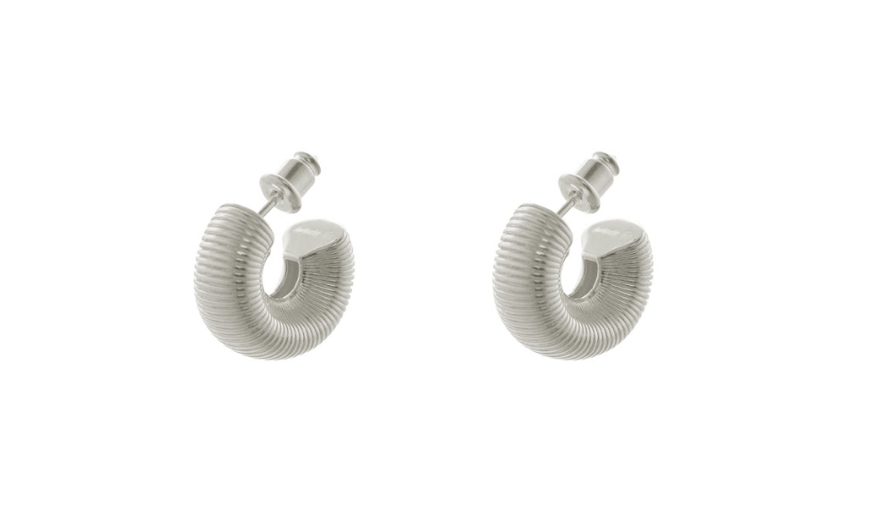 Herherlin | Small Ripple hoop Earrings