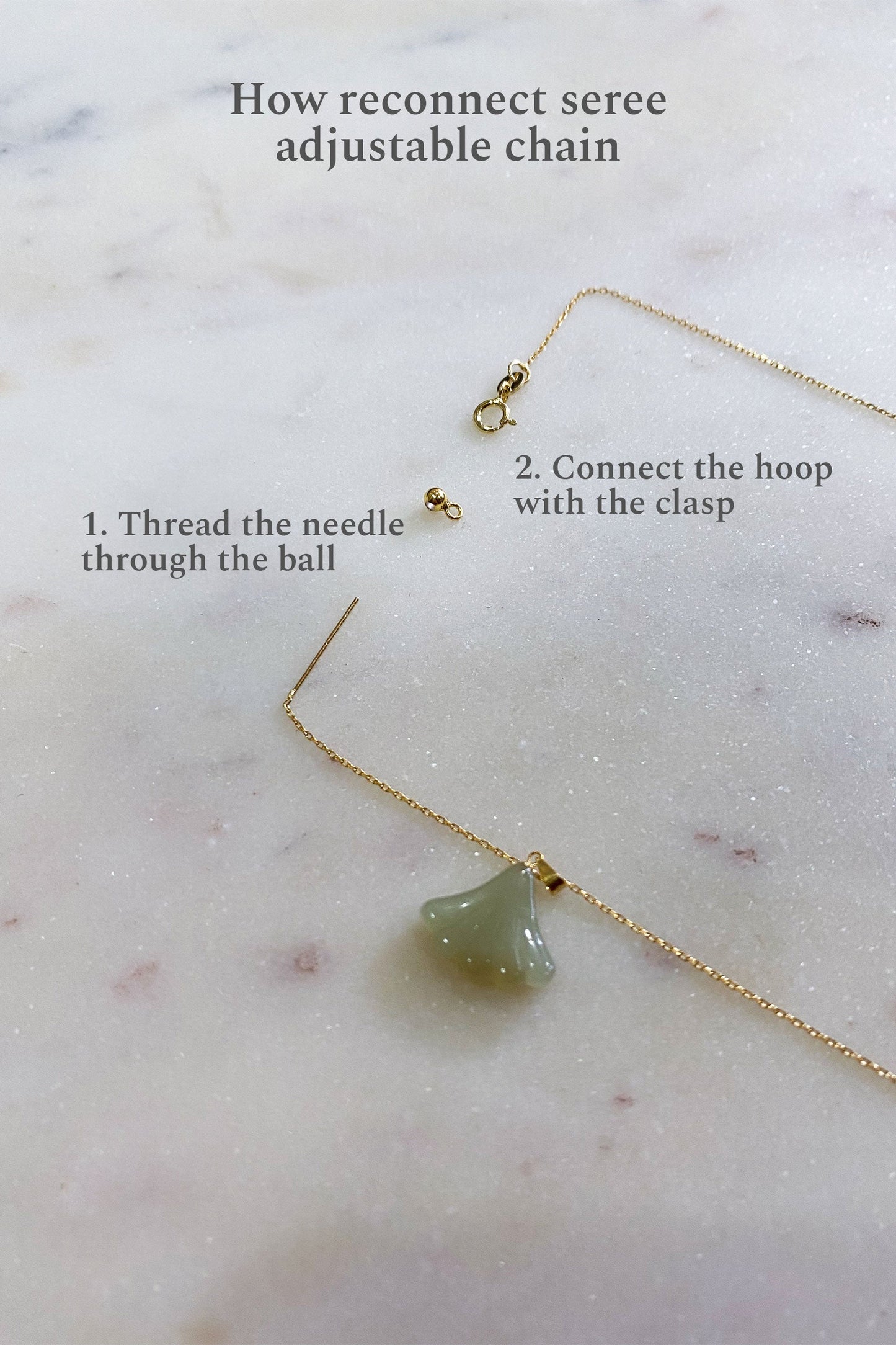 Seree | Button — Jade Pendant Necklace