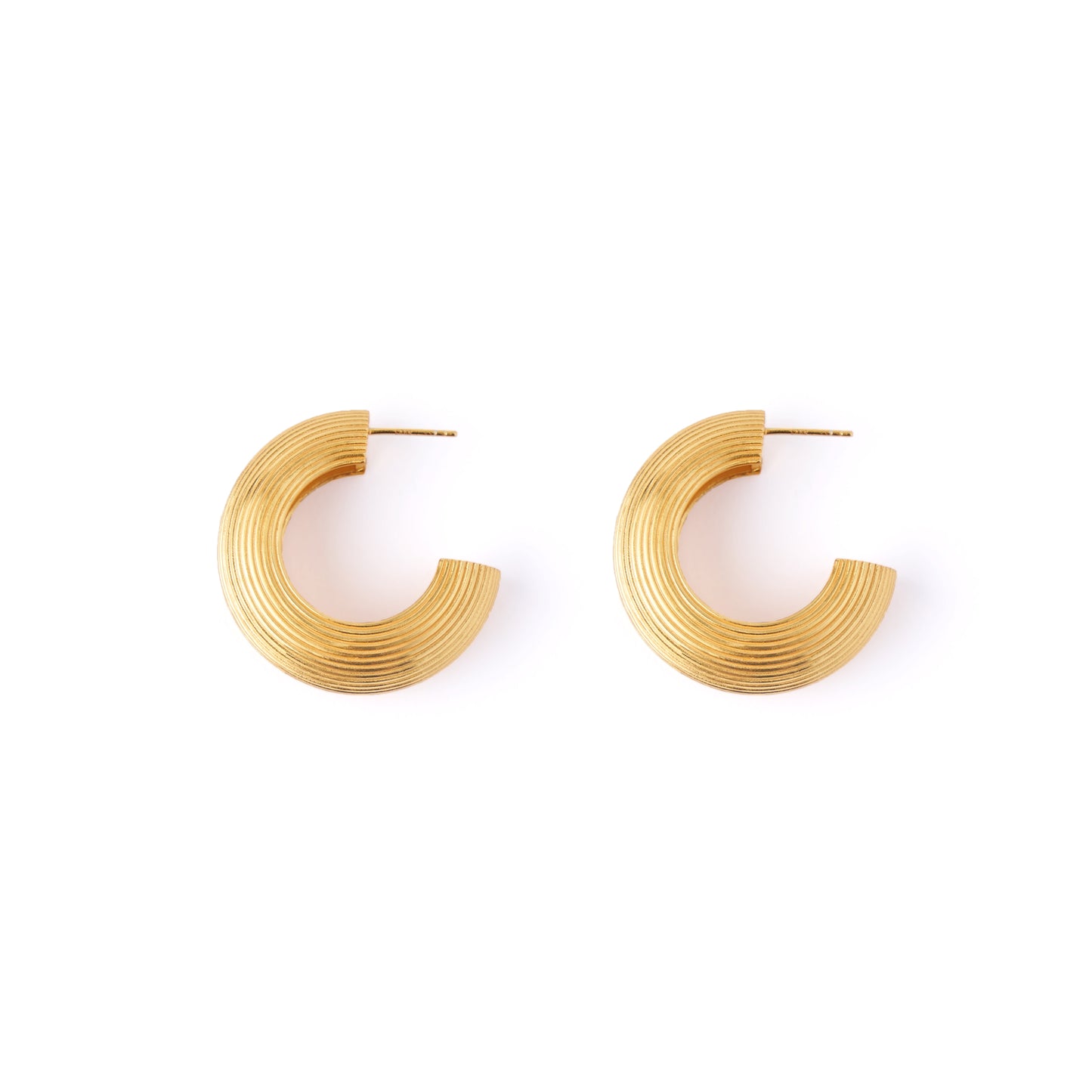 Herherlin | Ripple Big Hoop Earrings