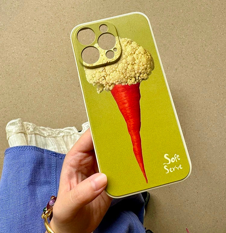 SoftServe | Veggie Party Phone Case | Cauliflower