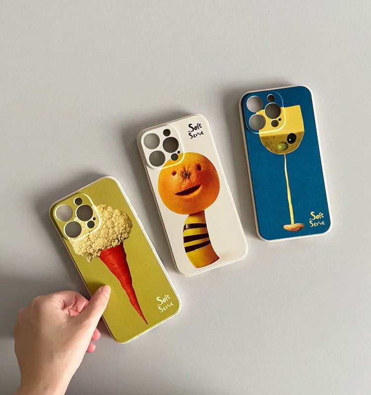 SoftServe | Veggie Party Phone Case | Cauliflower