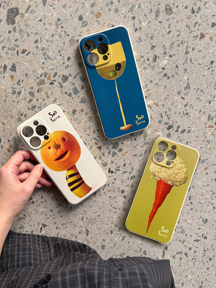 SoftServe | Veggie Party Phone Case | Cauliflower