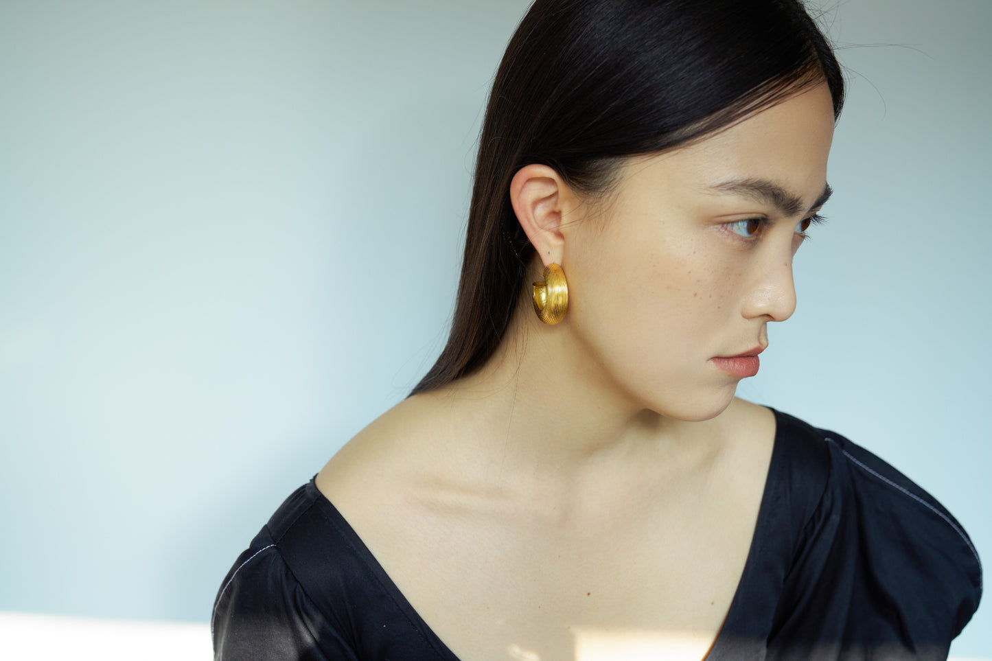 Herherlin | Ripple Big Hoop Earrings